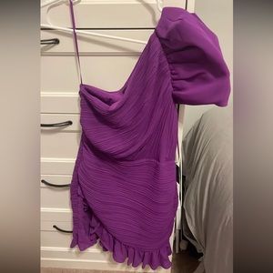 EXPRESS One Shoulder Dress